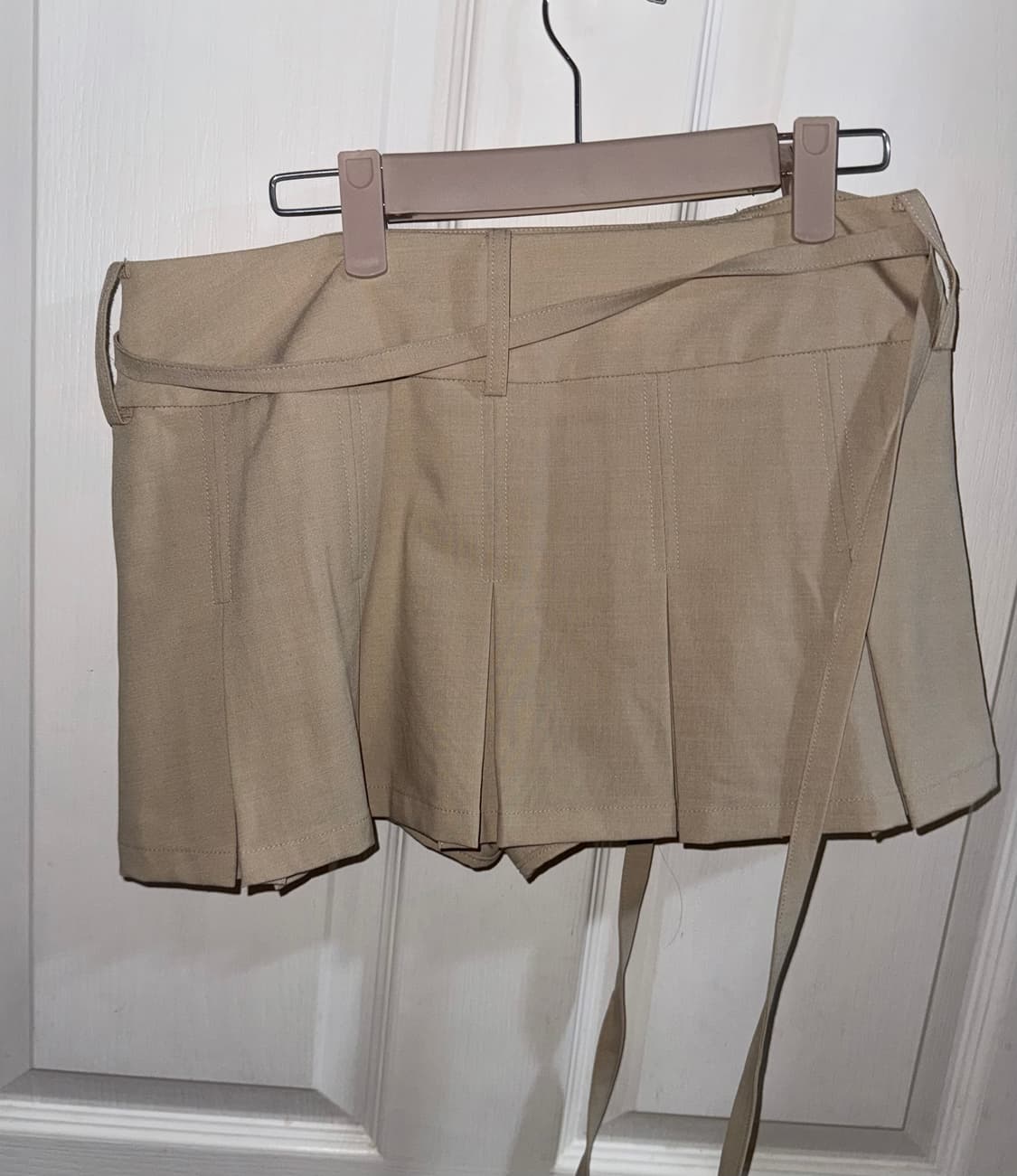 페인오어플레저 미니스커트 베이지  상품이미지1