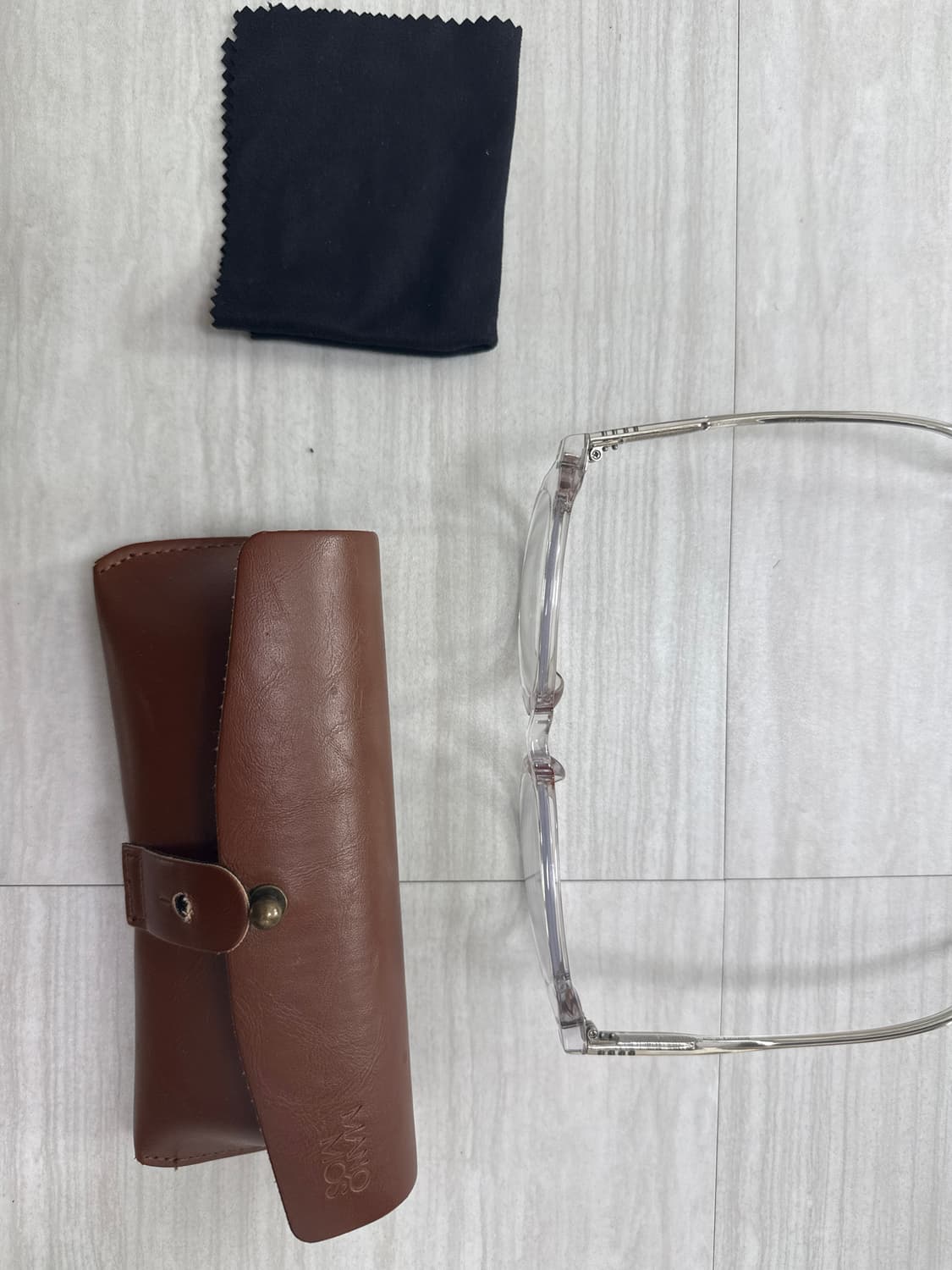 마노모스 안경 mecury c4 투명테 판매 상품이미지3