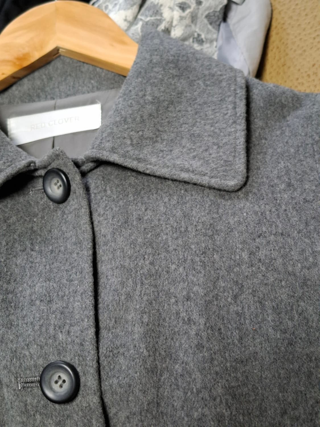 일본빈티지 레드클로버 모리걸 캐시울자켓 상품이미지4