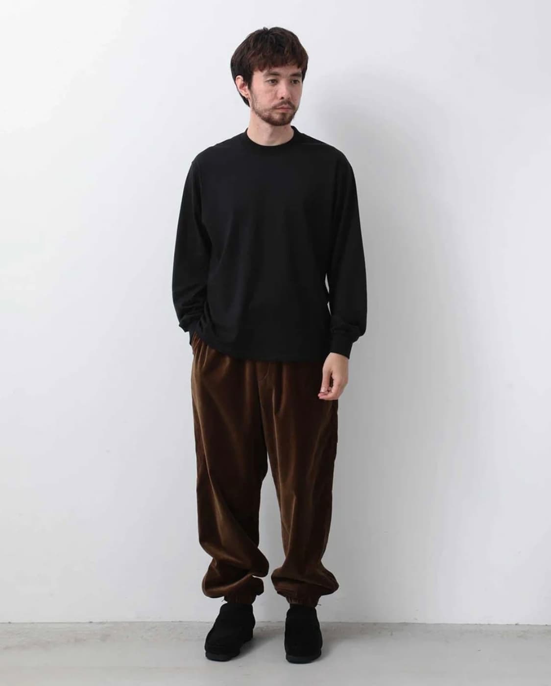 [새상품/4사이즈] 캡틴선샤인 코튼 벨벳 트랙팬츠 상품이미지2