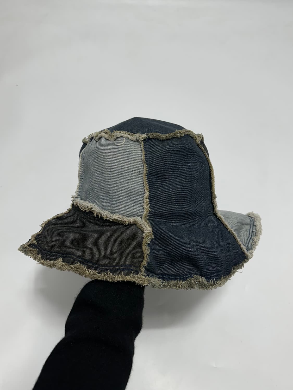 milsa 일본빈티지 패치워크 데님 버킷햇 상품이미지3