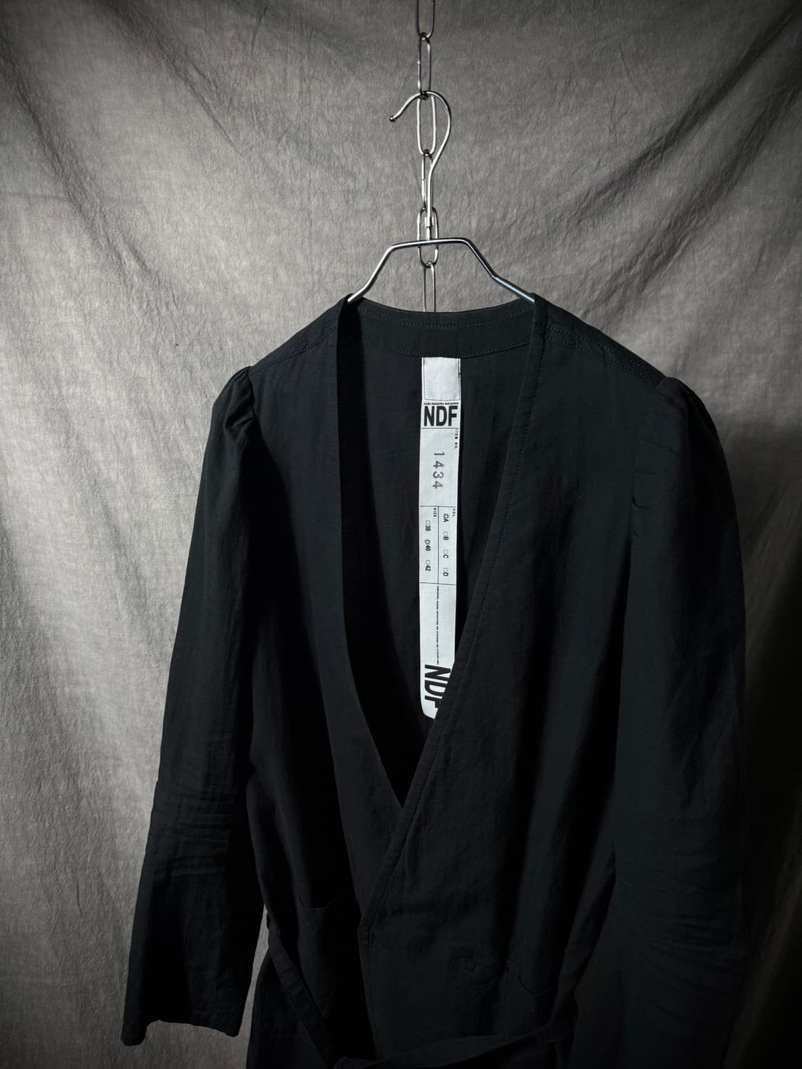 Nude: Masahiko Maruyama NDF Wrap Coat    상품이미지4