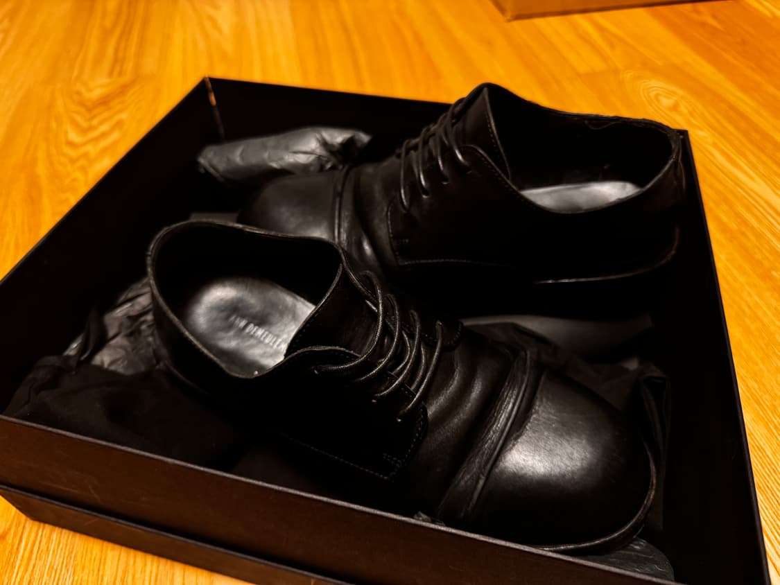 ann demeulemeester 핀턱 더비 40 앤드뮐미스터 상품이미지2