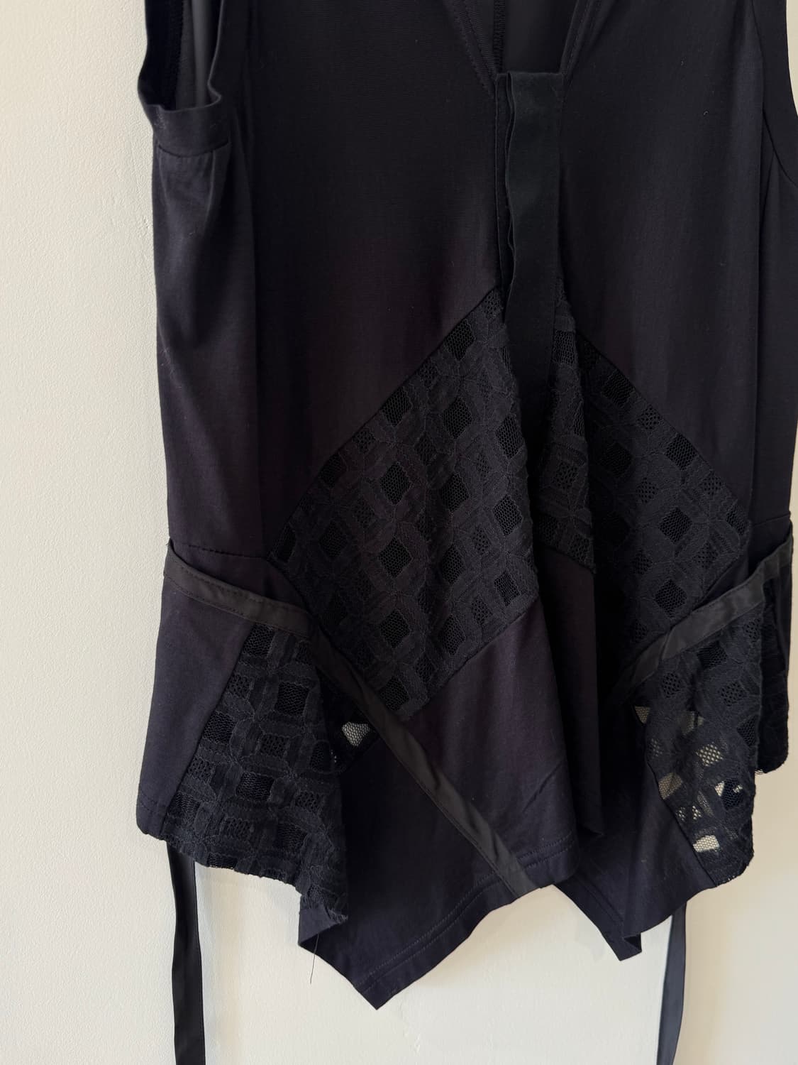 Gomme seethrough vest 상품이미지4