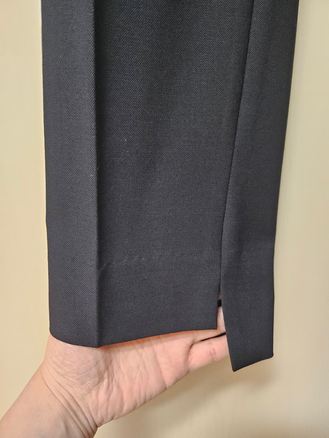 솔리드 옴므 남성 블랙 슬랙스 52 상품이미지2