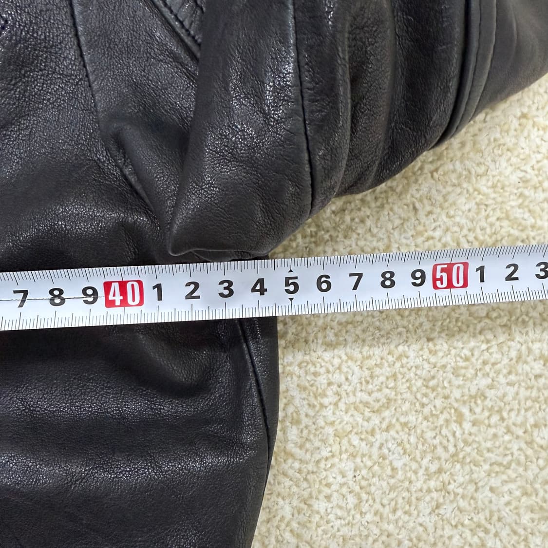 [M] 빈티지 여성 레더 라이더 자켓 0105T1 상품이미지5