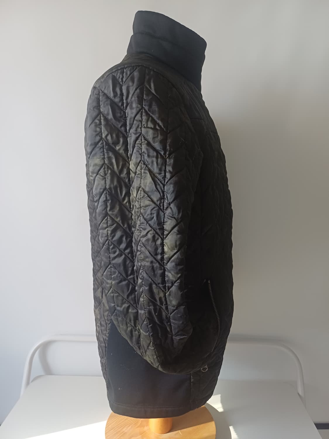 [M/95] 노스페이스 VX 하이브리드 테크니컬 퀼팅 자켓 (카키/블랙) 상품이미지2