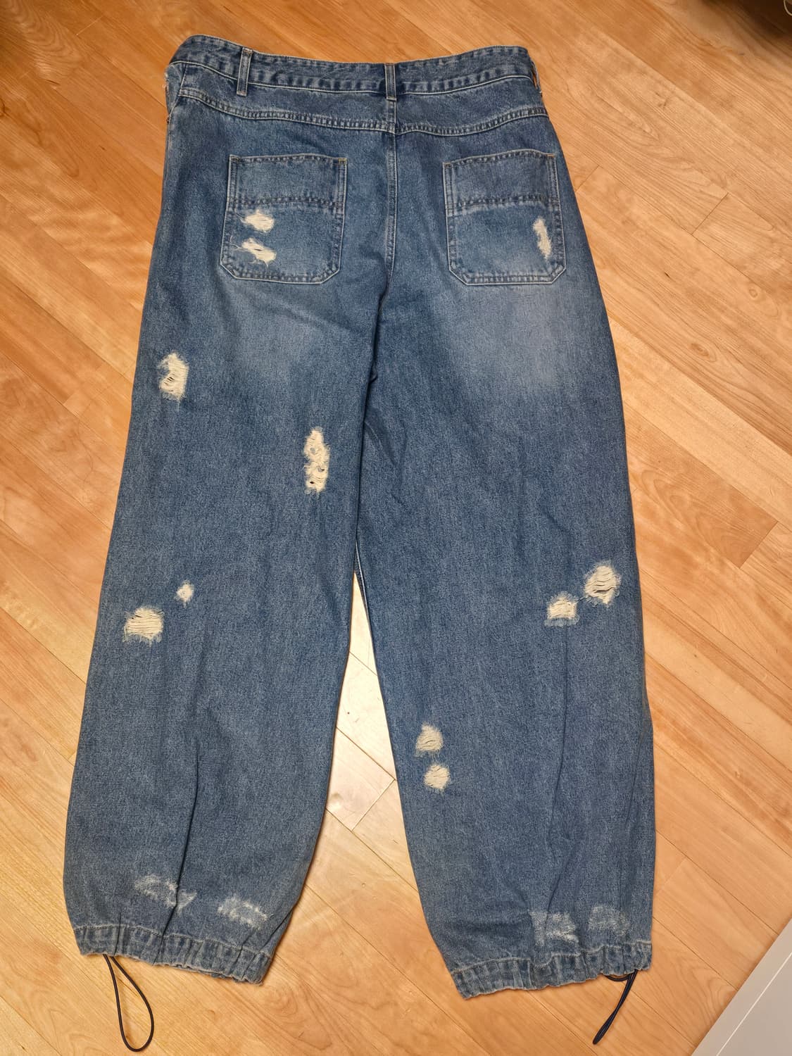 [48] 준지 23fw 원턱 와이드 데님 상품이미지2