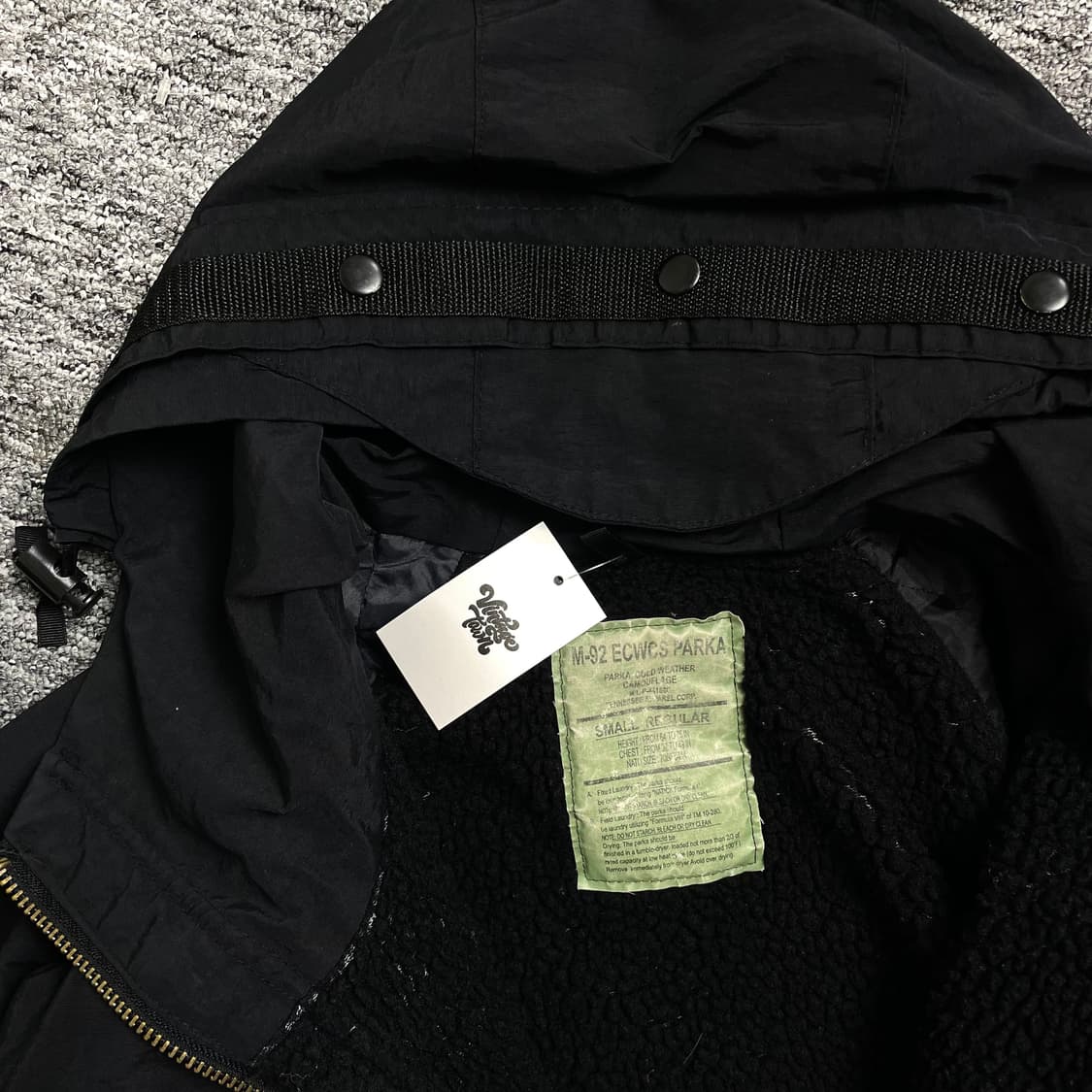 ECWCS M-92 USA 밀리터리 필드 파카o 1567 상품이미지4