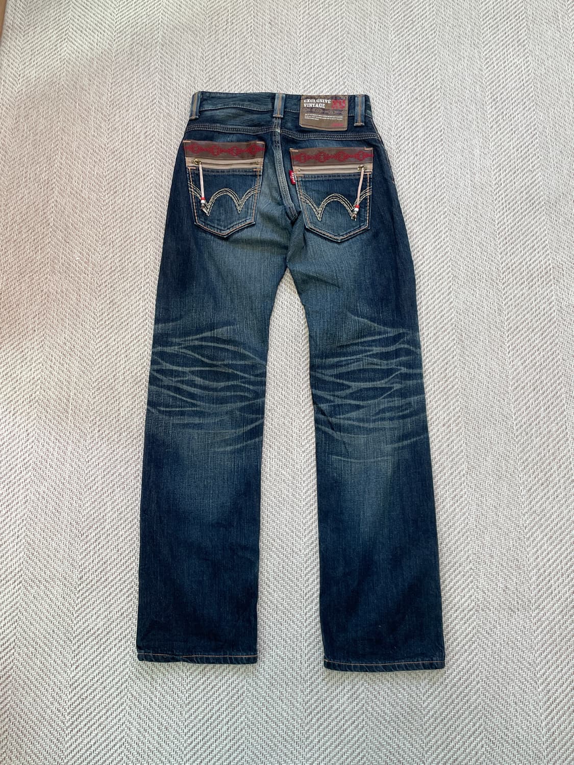 에드윈 XVS 허니콤 웨스턴 데님팬츠 J03936 상품이미지1