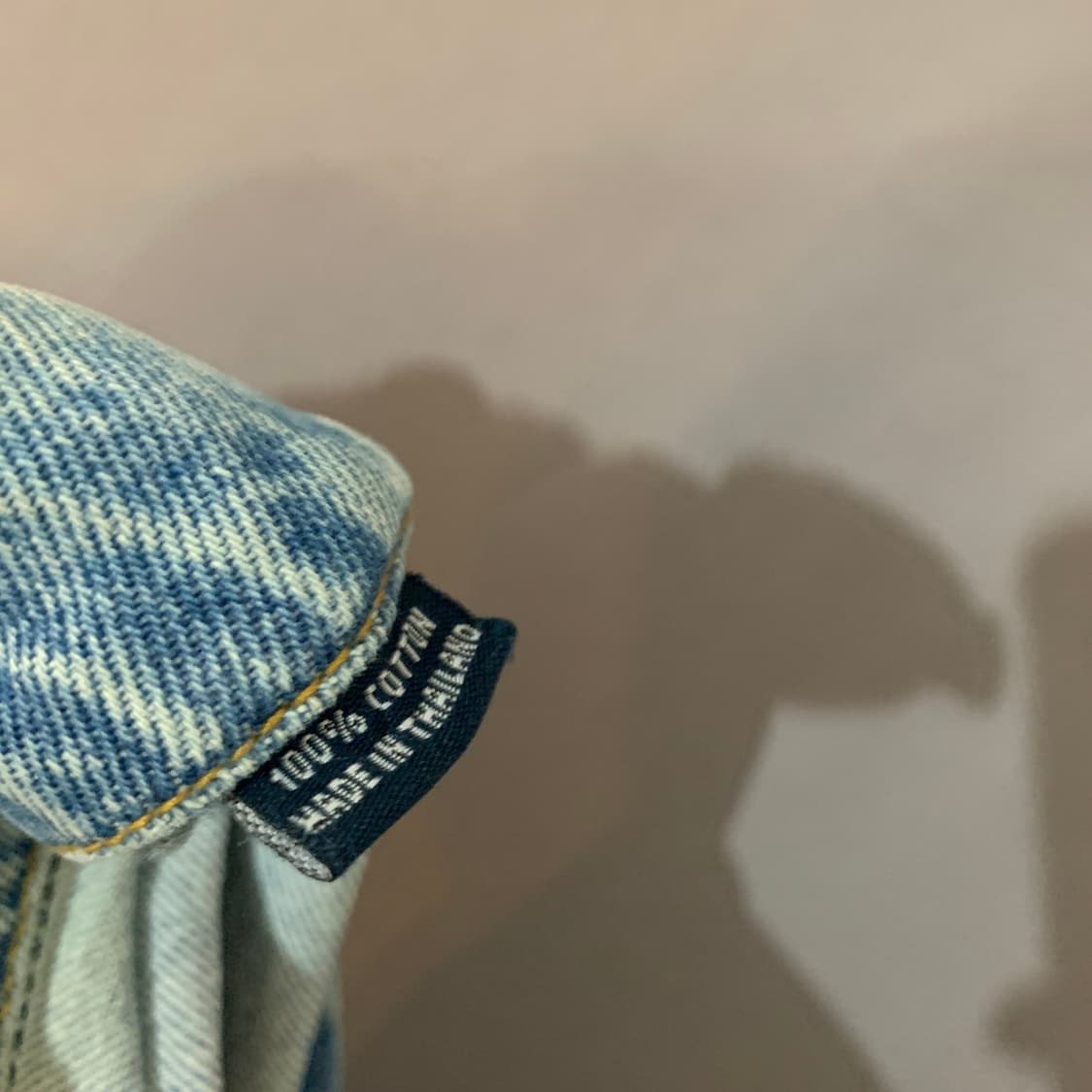 XL LEE 리 00s 빈티지 자수 워싱 데님 트러커 청자켓 상품이미지7