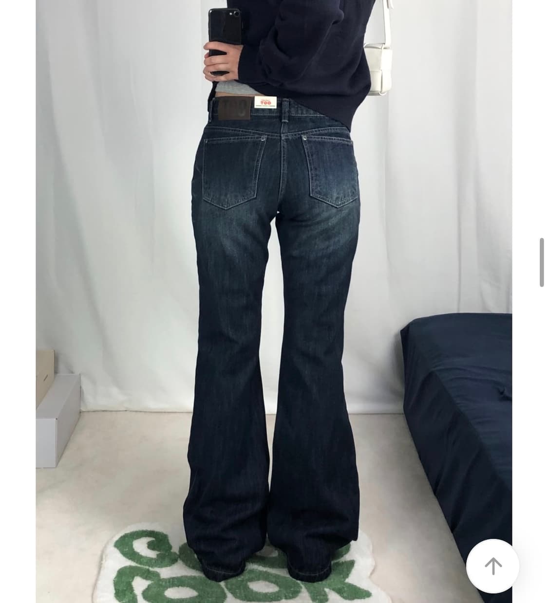 ootj 로우라이즈 부츠컷 데님팬츠 청바지 상품이미지2