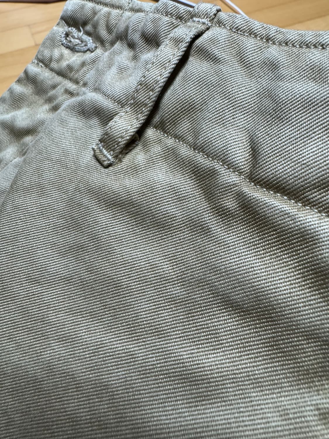 오라리 FINX 치노 25FW 4사이즈 상품이미지5