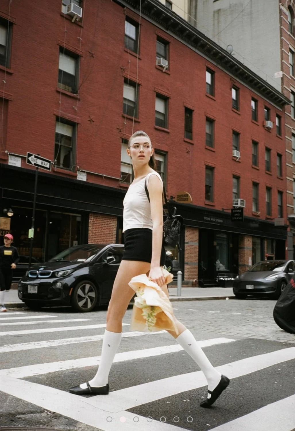 쓰리타임즈 양말 / tht rib knee socks 상품이미지5