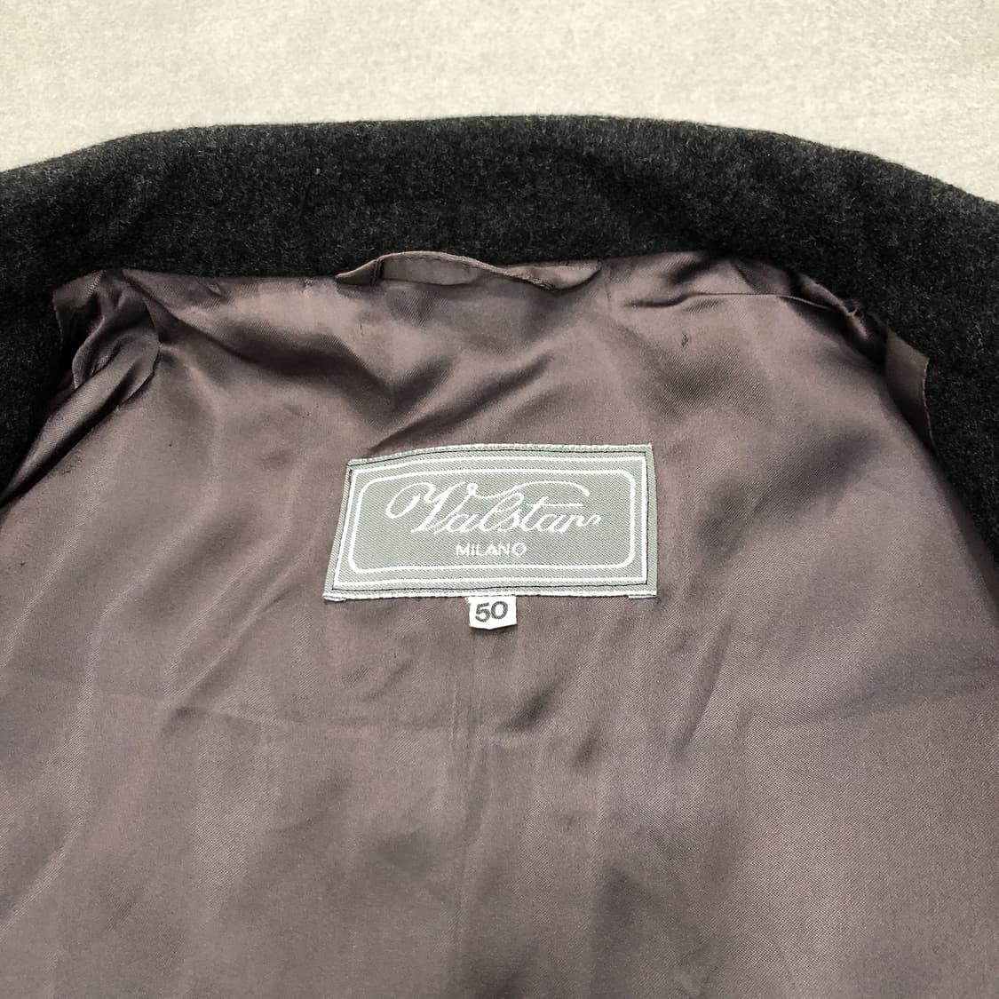 발스타 이태리 로로피아나 울 캐시미어 클래식 체스터필드 롱코트 50 상품이미지3