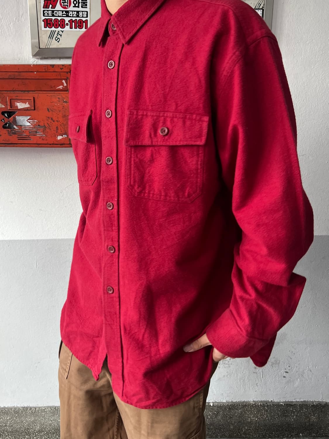 L.L.BEAN 플란넬 셔츠 상품이미지1