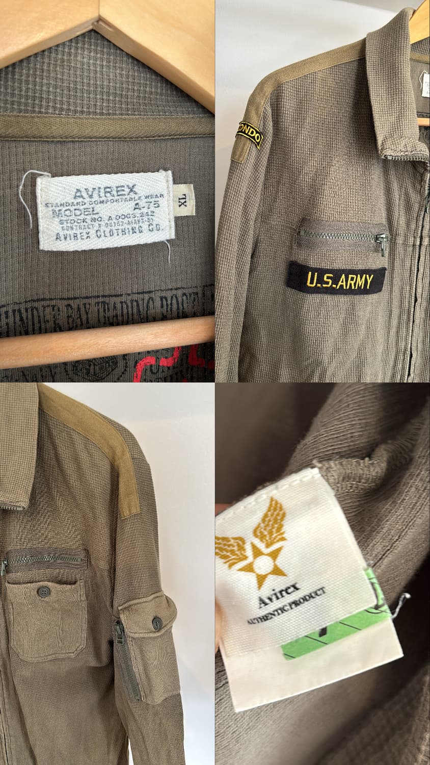 A-75 Vintage Army Jacket 상품이미지8