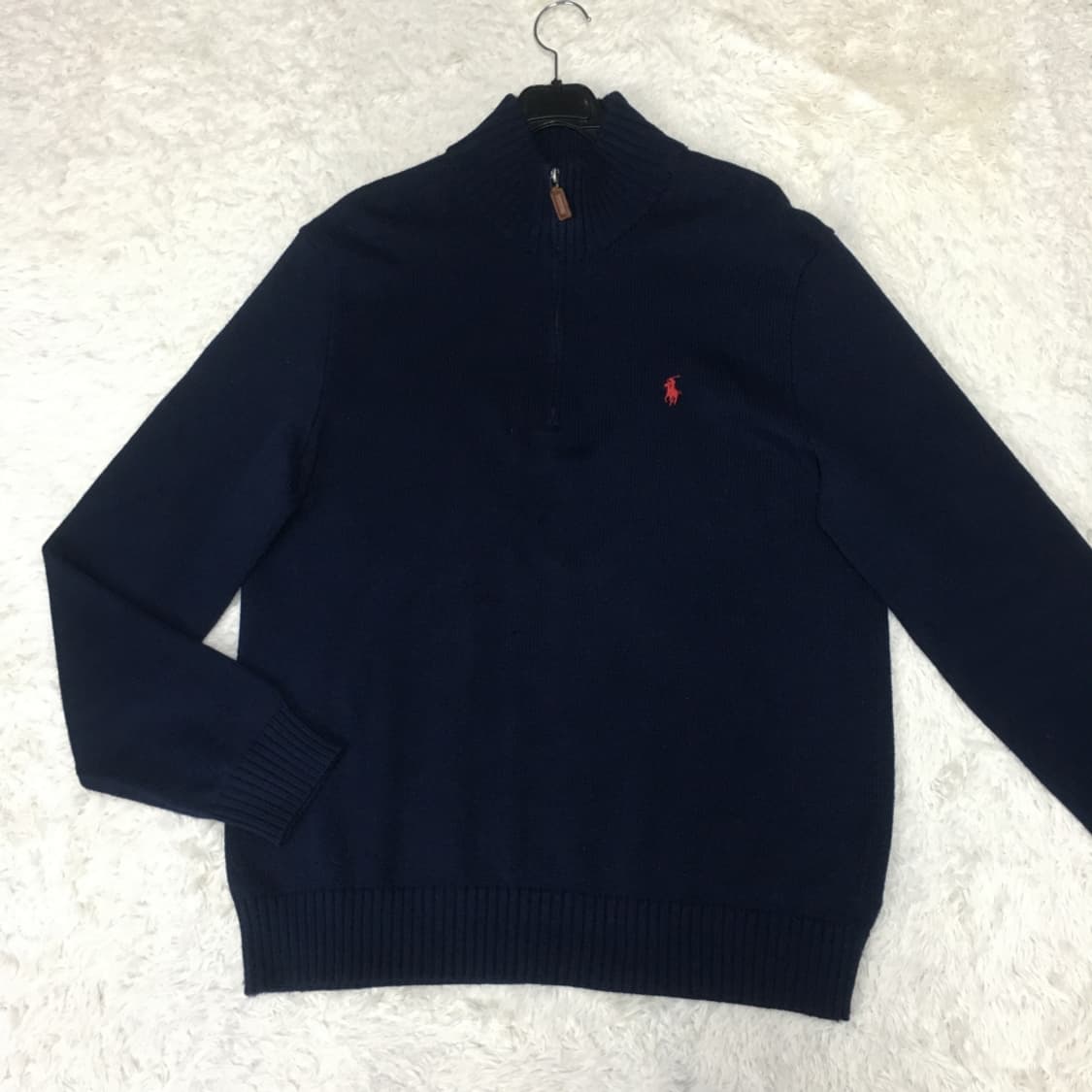 폴로 하프집업 니트 DD01 상품이미지1