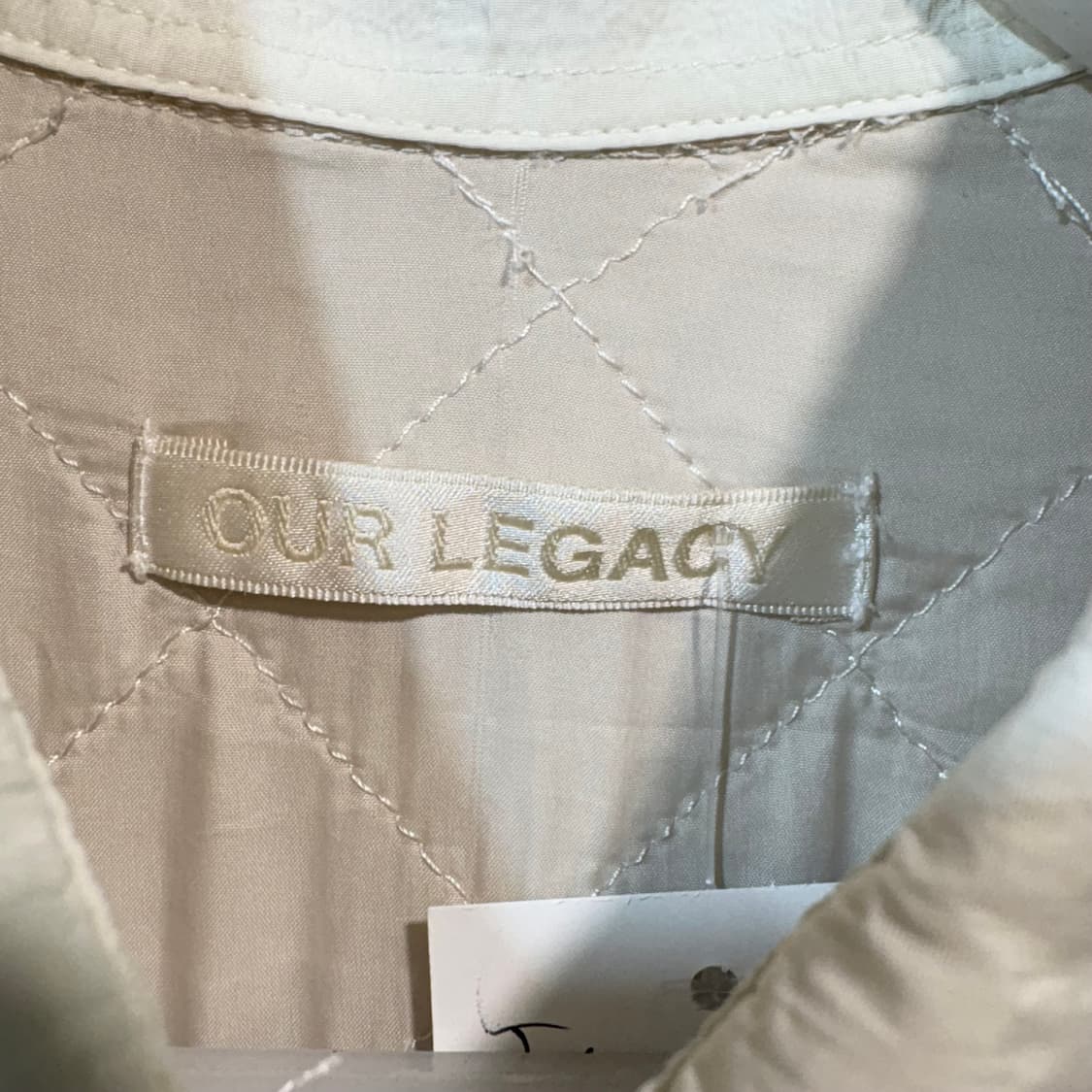 [1] OUR LEGACY 아워레가시 나일론 누빔 셔츠 상품이미지5