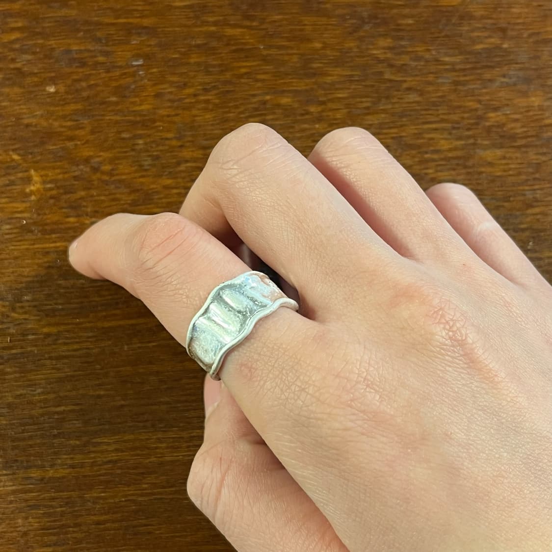 새상품 여성 신주 길 오픈링 반지 상품이미지3