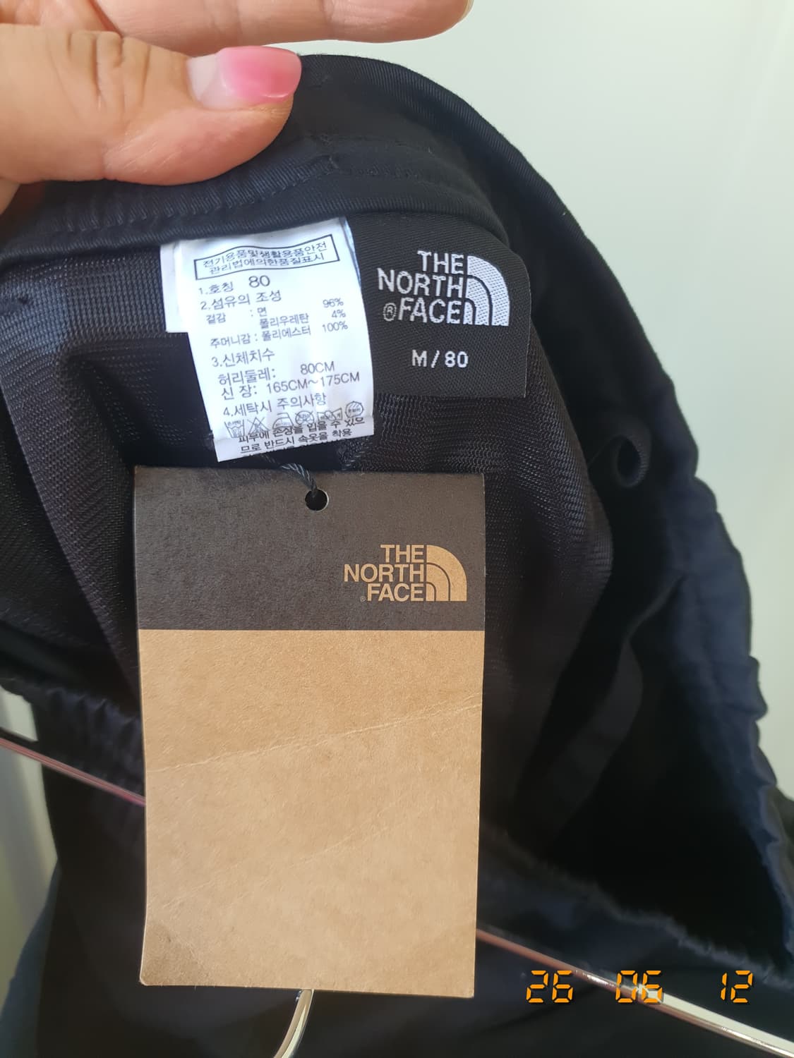 노스페이스 카고 팬츠 80 블랙(텍붙은새상품) 상품이미지5
