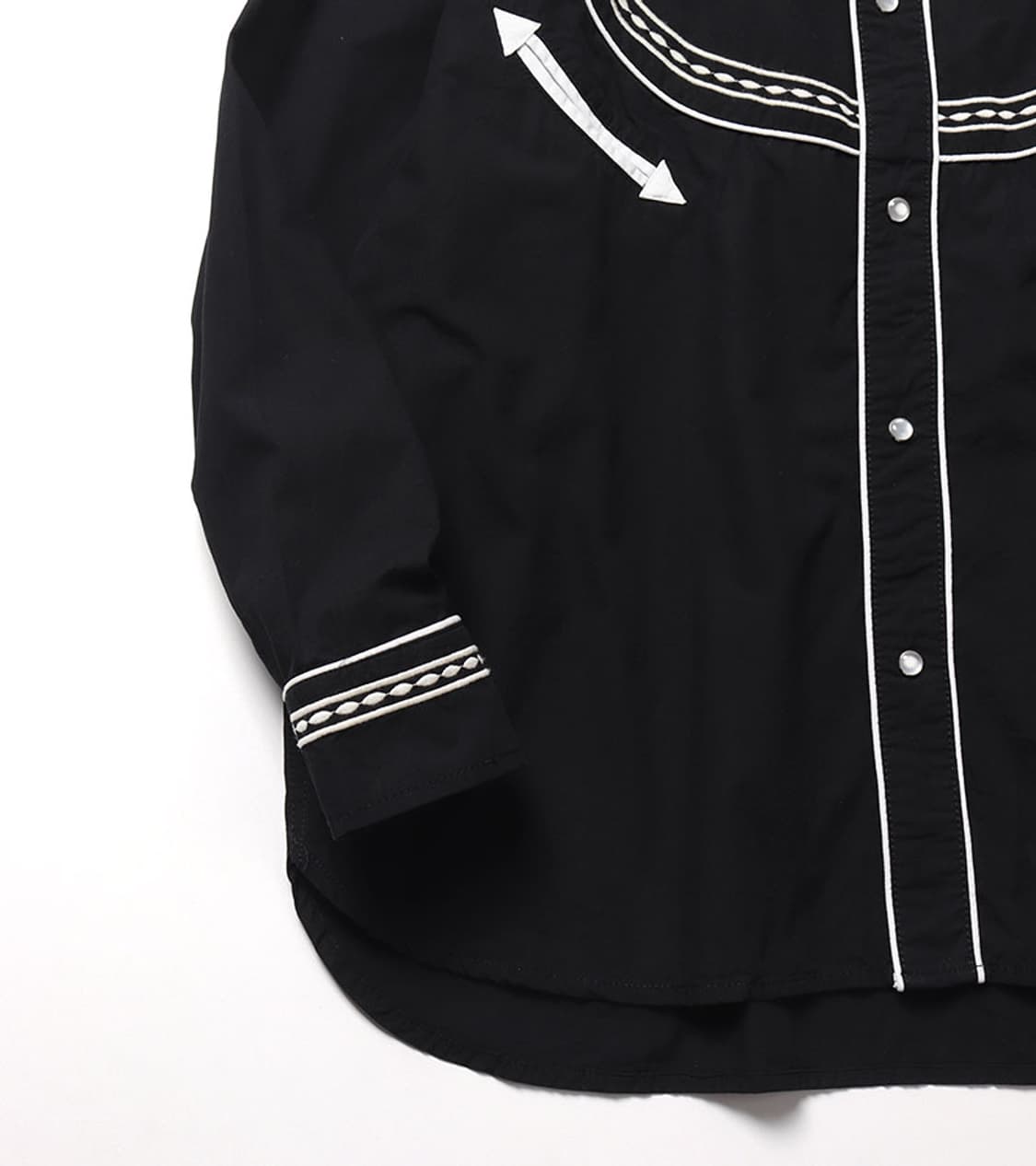 HOUSTON - 25SS EMBROIDERY WESTERN SHIRT 상품이미지4