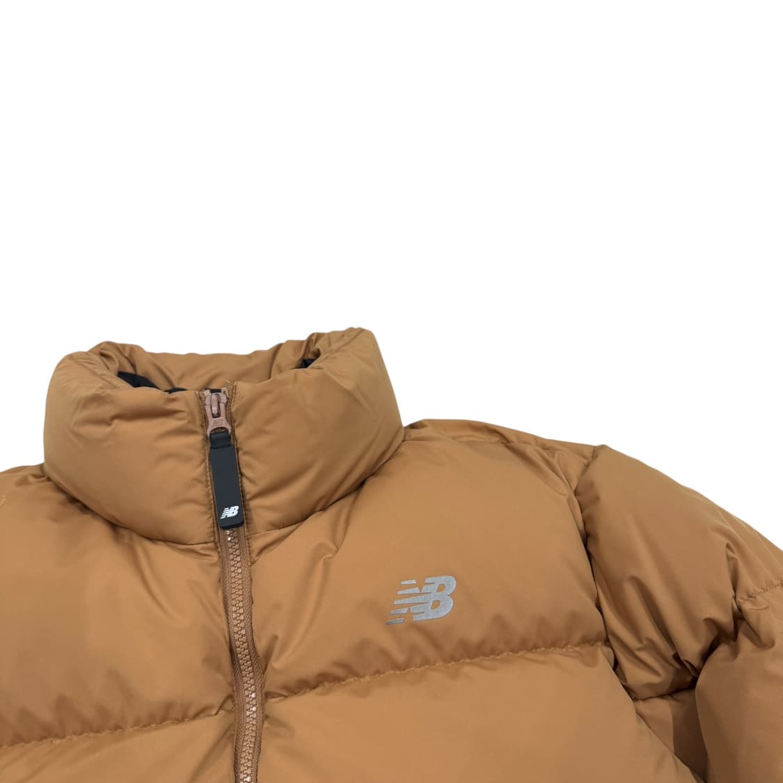뉴발란스 UNI 액티브 구스 숏패딩 자켓 브라운 S 상품이미지2