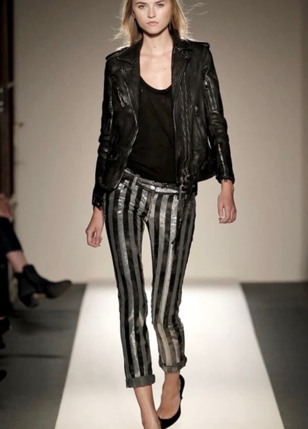Balmain 2011SS Leather Biker Jacket  상품이미지4