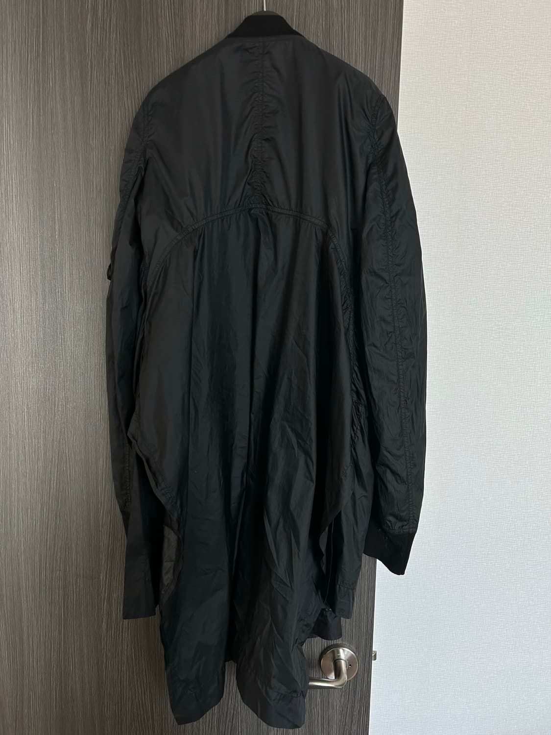 ⁠[M] 릭오웬스 다크쉐도우 15FW 롱 플라이트 봄버 자켓⁠ 상품이미지4
