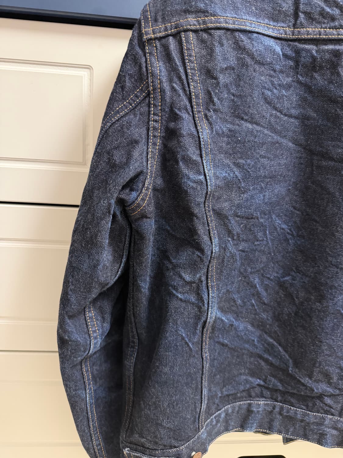 Denime by warehouse 3rd 셀비지 데님자켓 상품이미지5