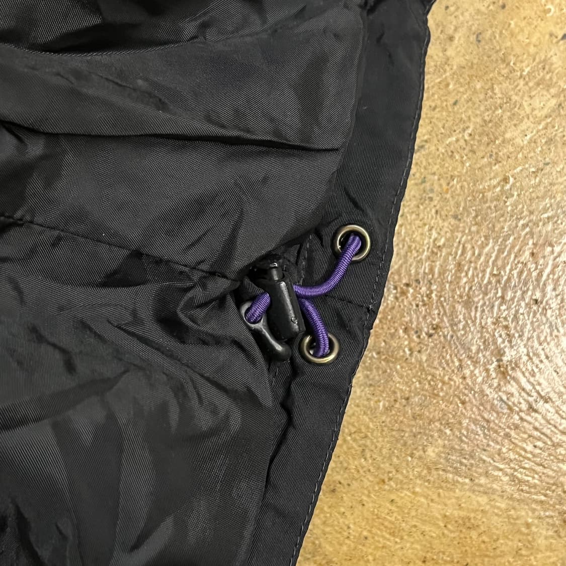 [정품/90] 노스페이스 블랙 바람막이 후드 자켓 b18 상품이미지8