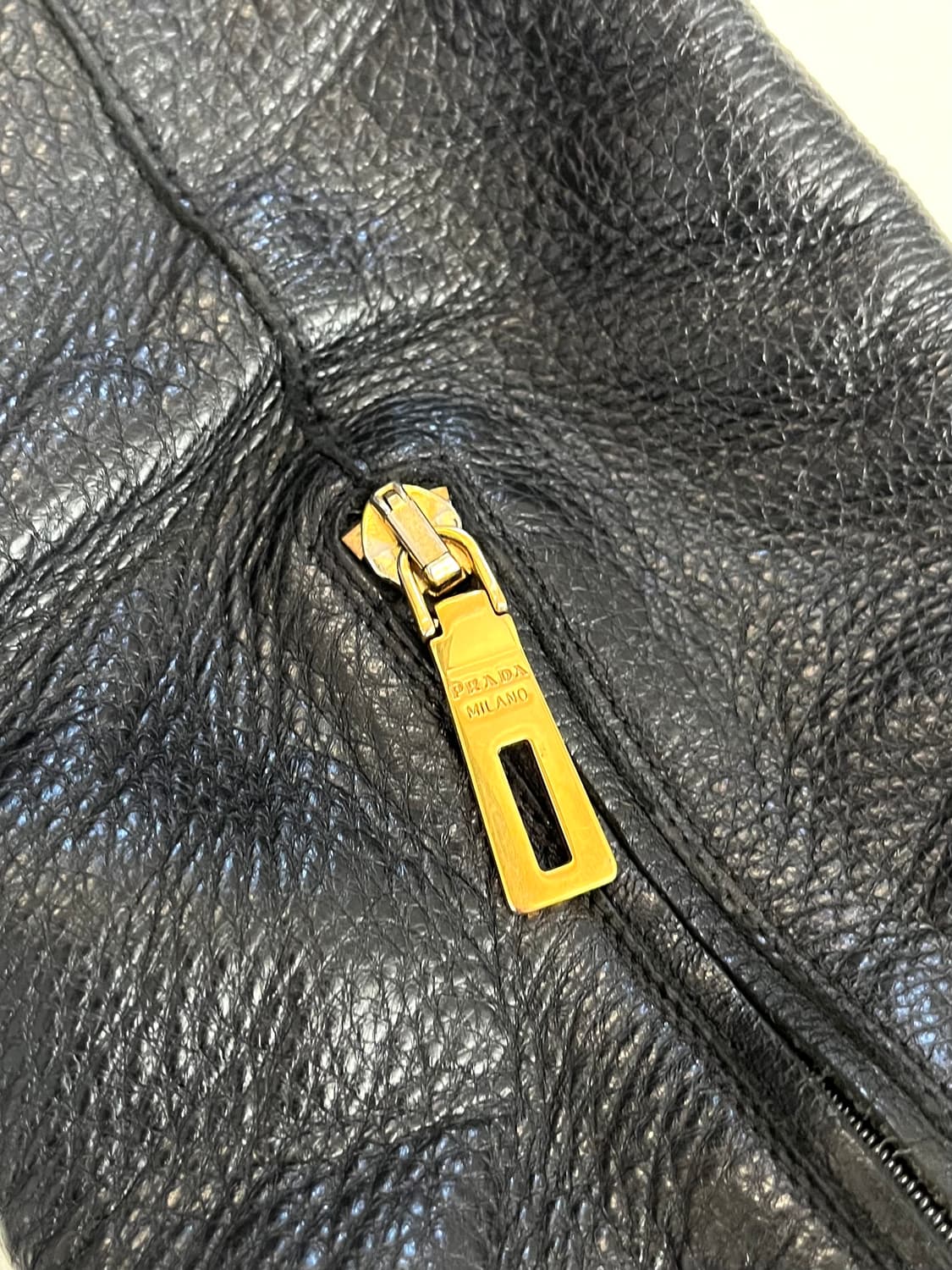 프라다 레더 니하이 라이더 부츠 상품이미지4