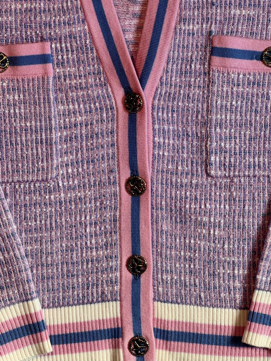 21ss 산드로 크롭 트위드 이펙트 가디건 2사이즈  상품이미지5