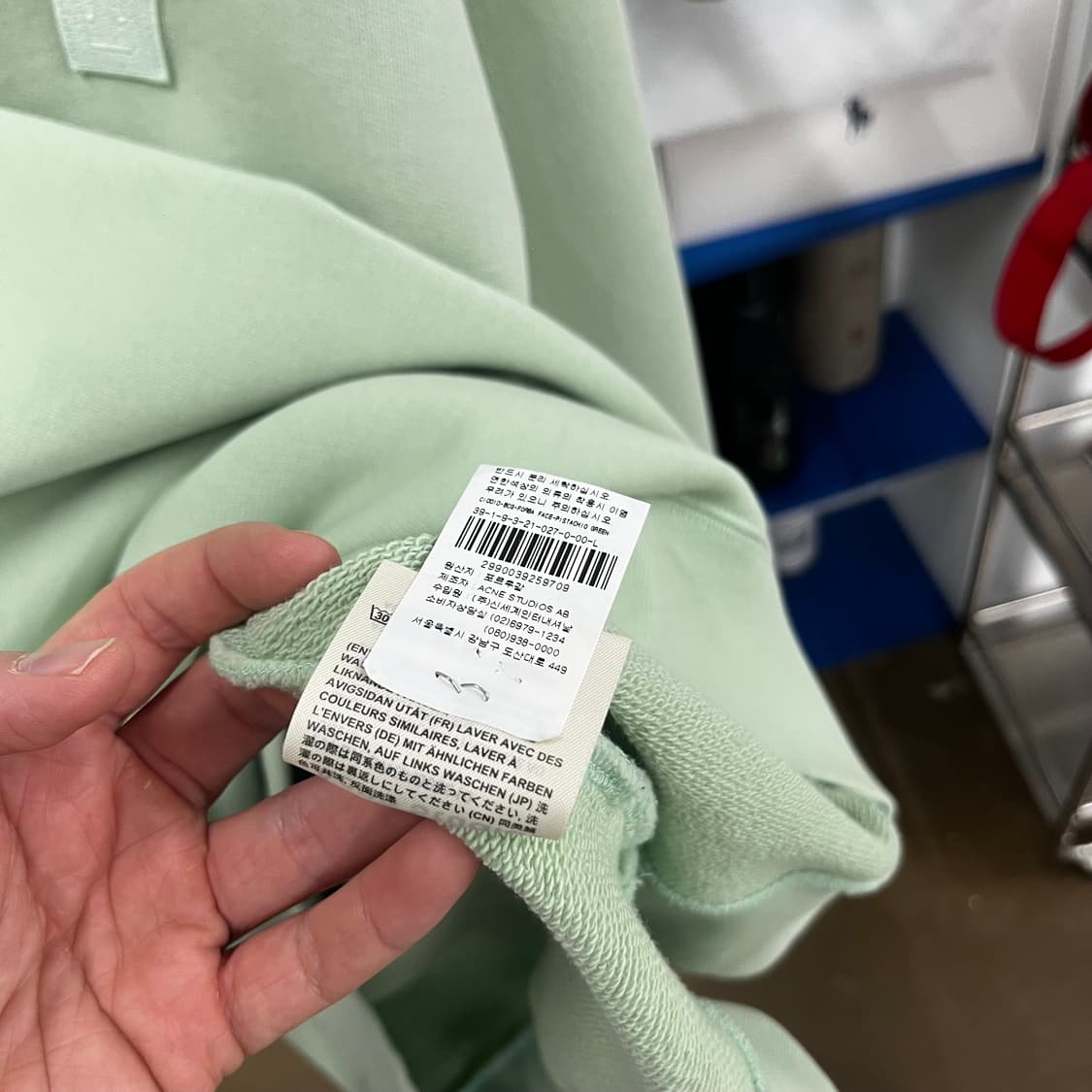 아크네스튜디오 맨투맨 L 상품이미지5