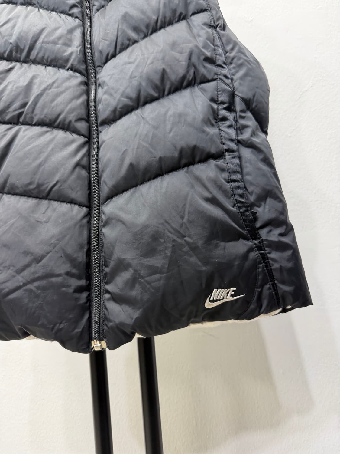 정품) 나이키 여성 리버시블 양면 패딩 조끼 XL 상품이미지3