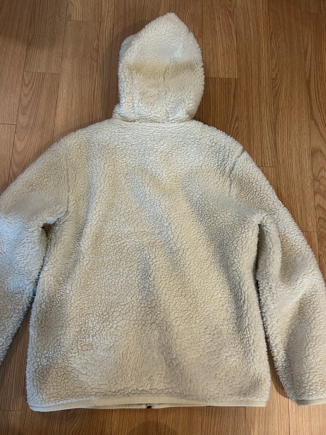 디스커버리 익스페디션 후드 후리스 아이보리 상품이미지3