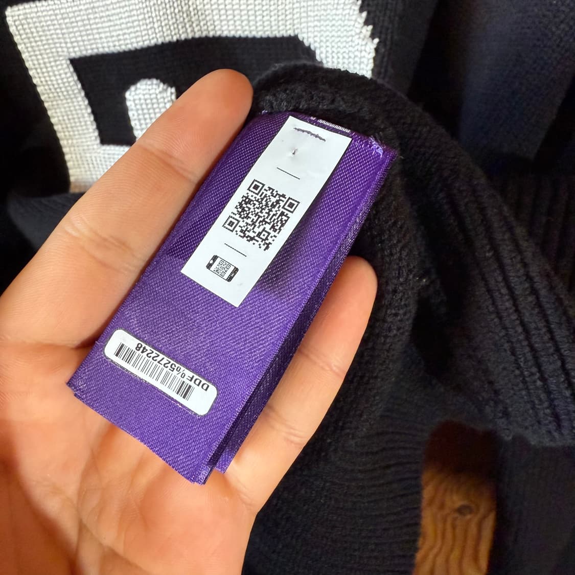 랄프로렌 퍼플라벨 RL 인타르시아 니트  상품이미지7