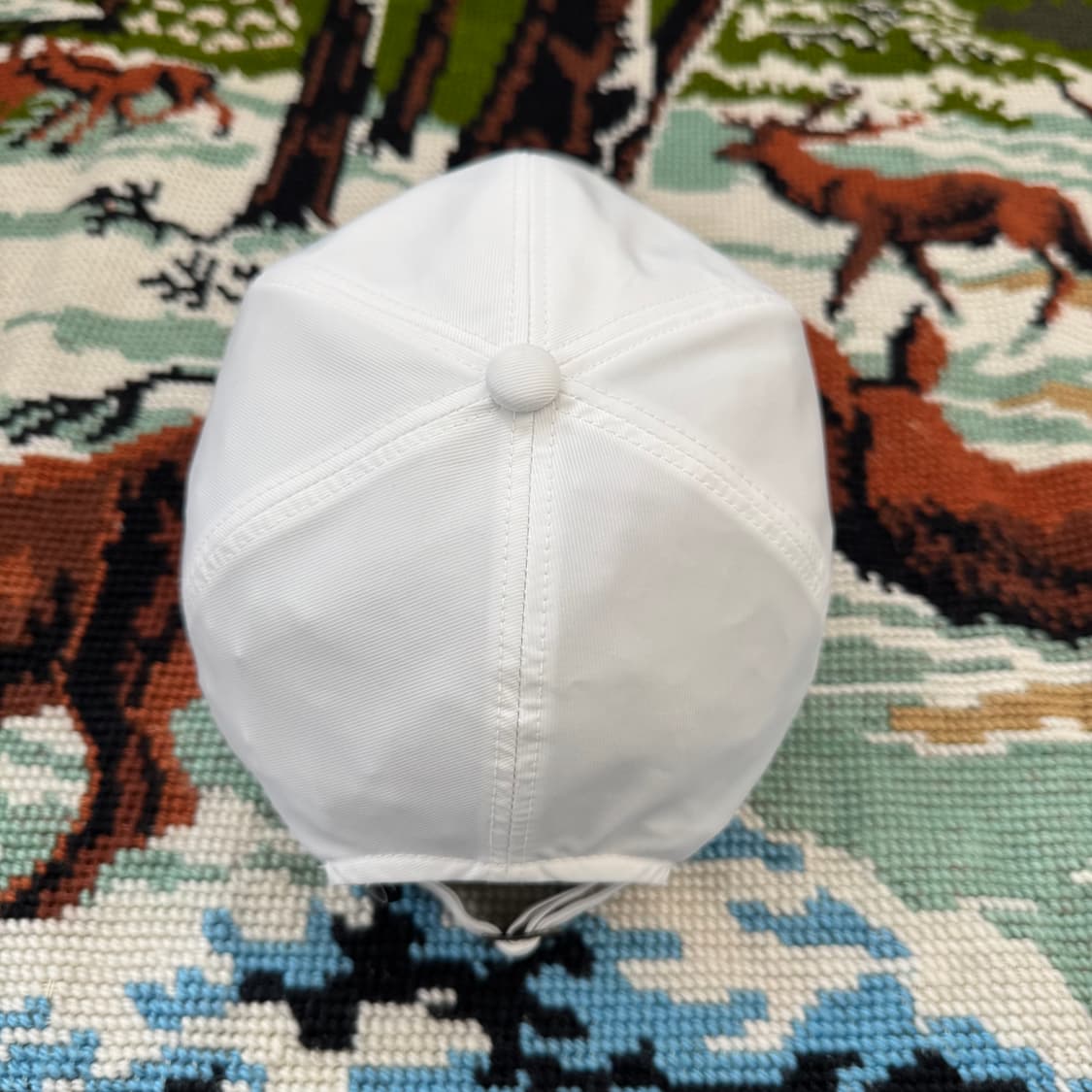 미즈노 화이트 볼캡 상품이미지4