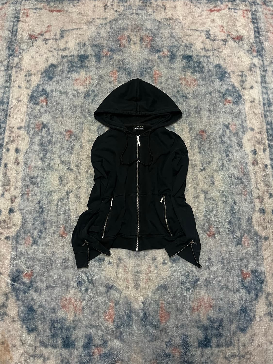 The kooples twin buckle rider hoodie 상품이미지1