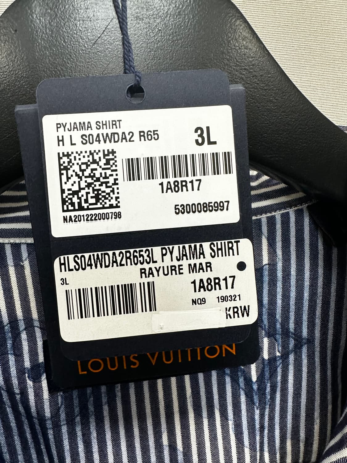 루이비통 워터컬러 파자마 셔츠 ( 110 ) 상품이미지7