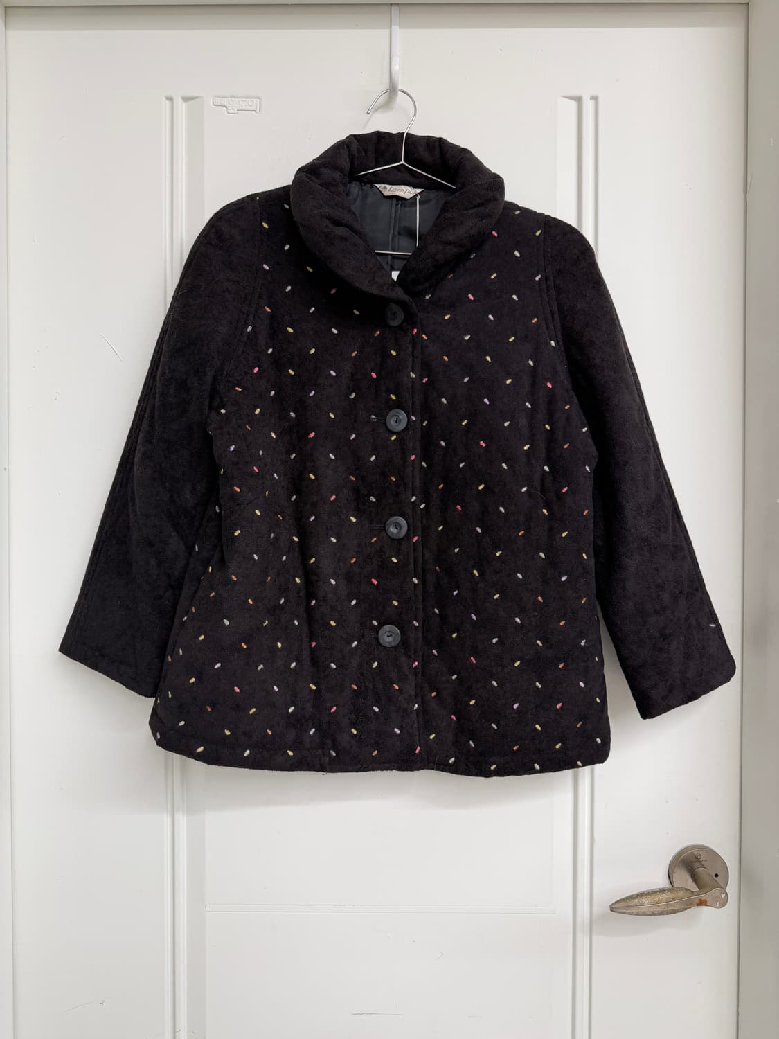 일본빈티지 Leespor 토핑 자수 패딩자켓 상품이미지5