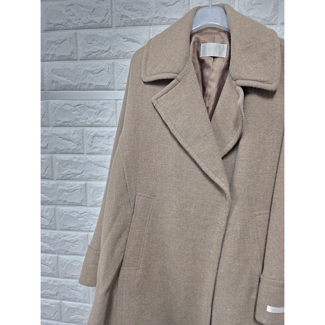 택포// 한섬 SJ SJ 여성 코트 M 상품이미지3