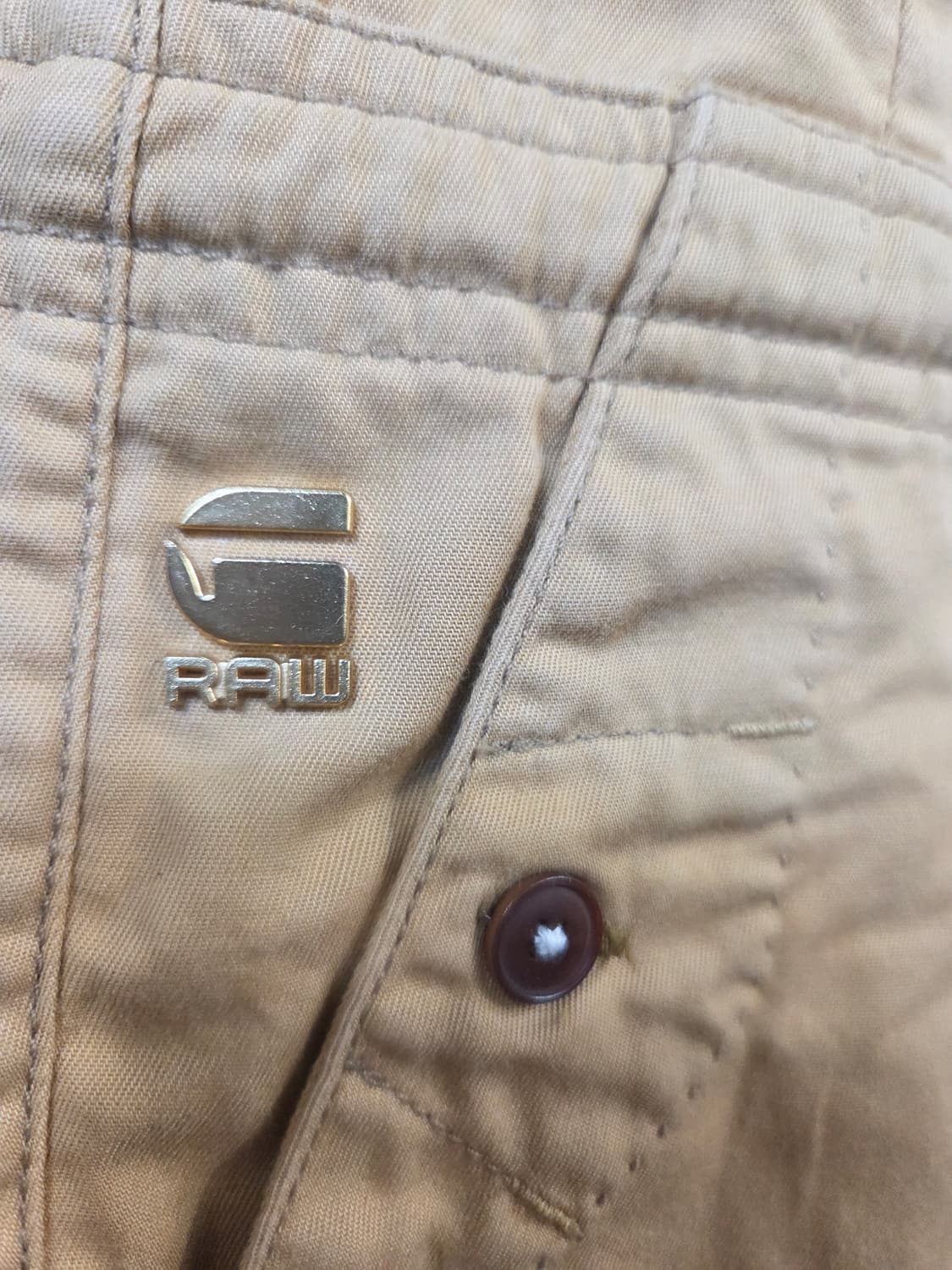 G-Star Raw 숏 점프수트 베이지(S) 상품이미지3
