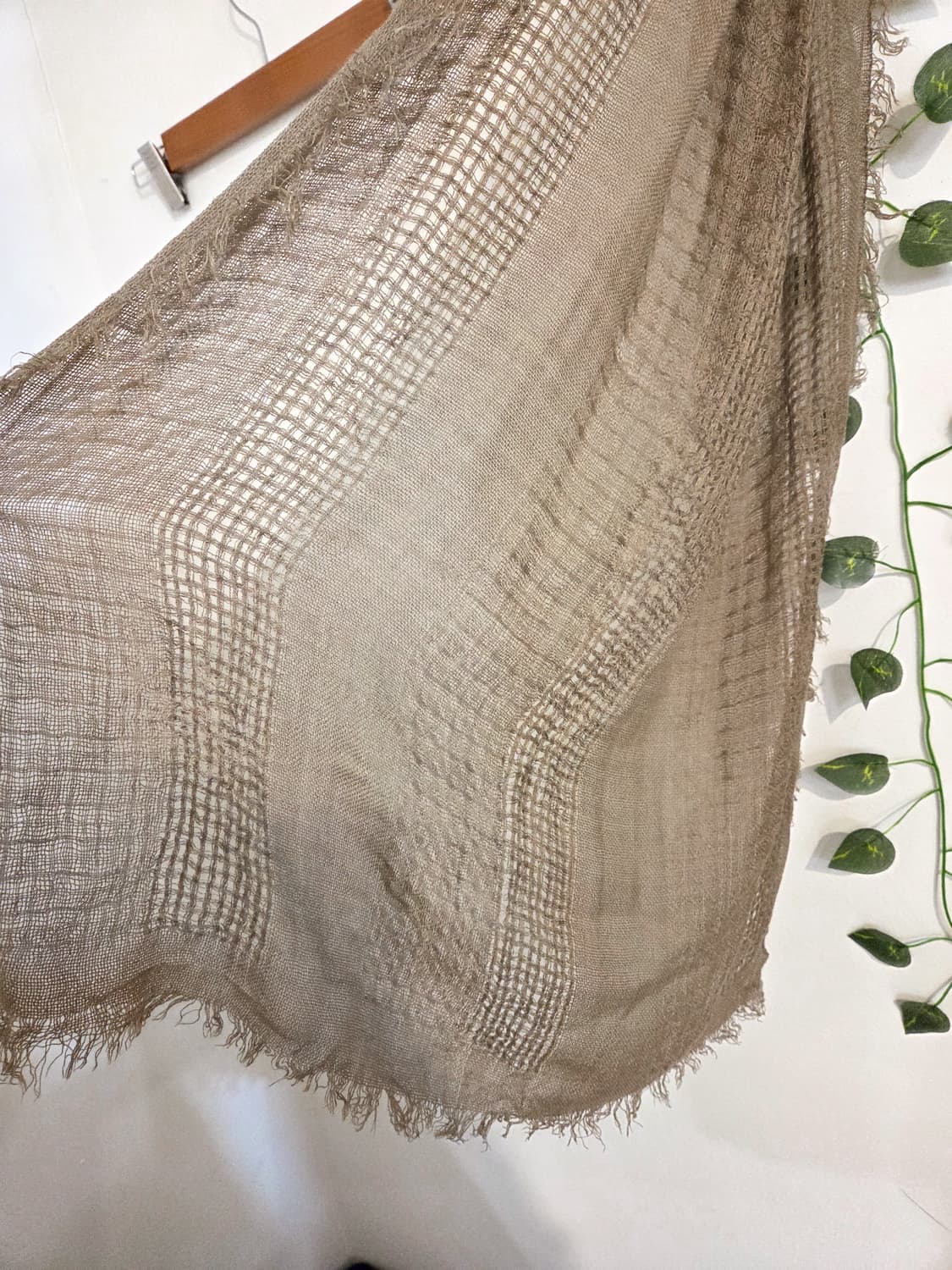 뮤트 브라운 머플러 상품이미지3