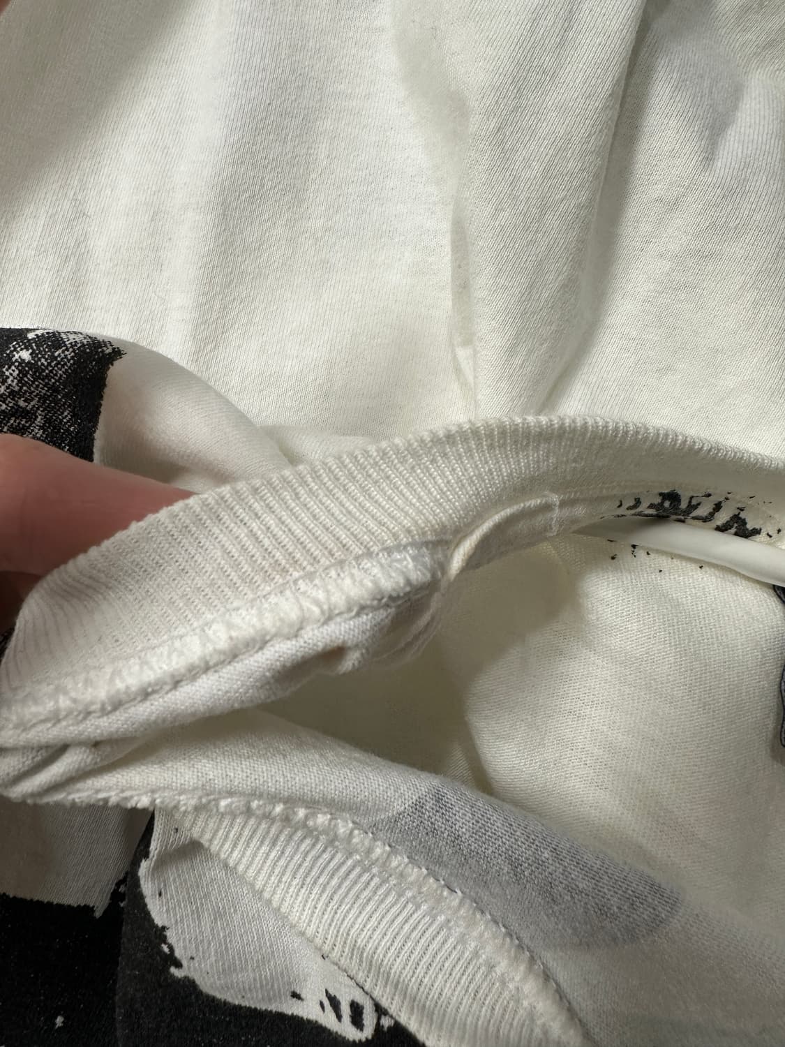 스투시 스탬프 티셔츠 화이트 상품이미지3