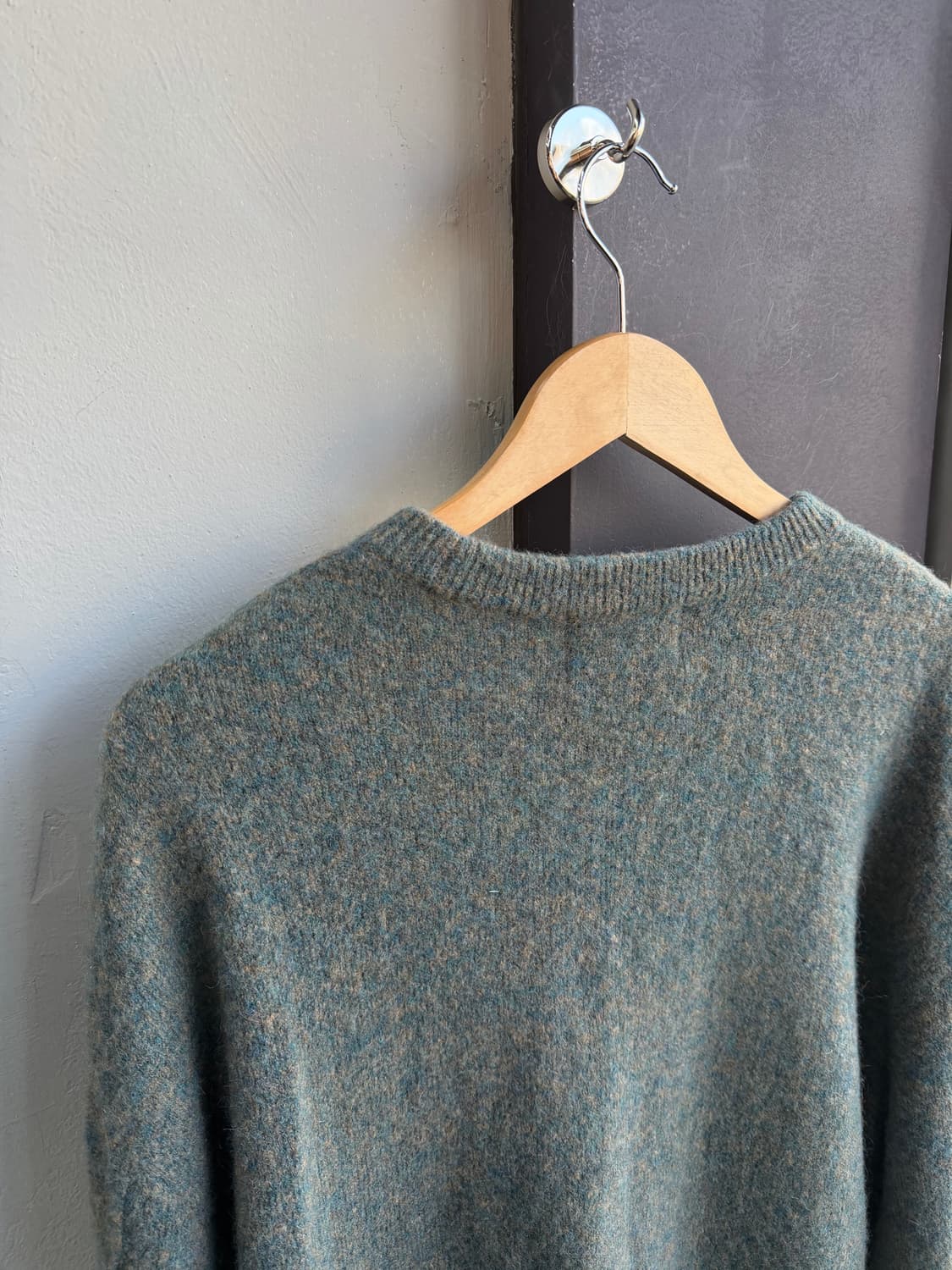 50/ 솔리드옴므 카멜 알파카 스웨터 니트 상품이미지7