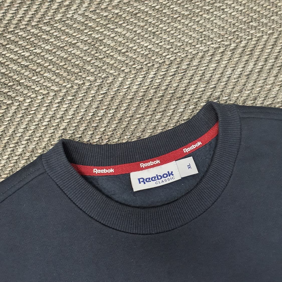 리복 기모 맨투맨 남자105 상품이미지2