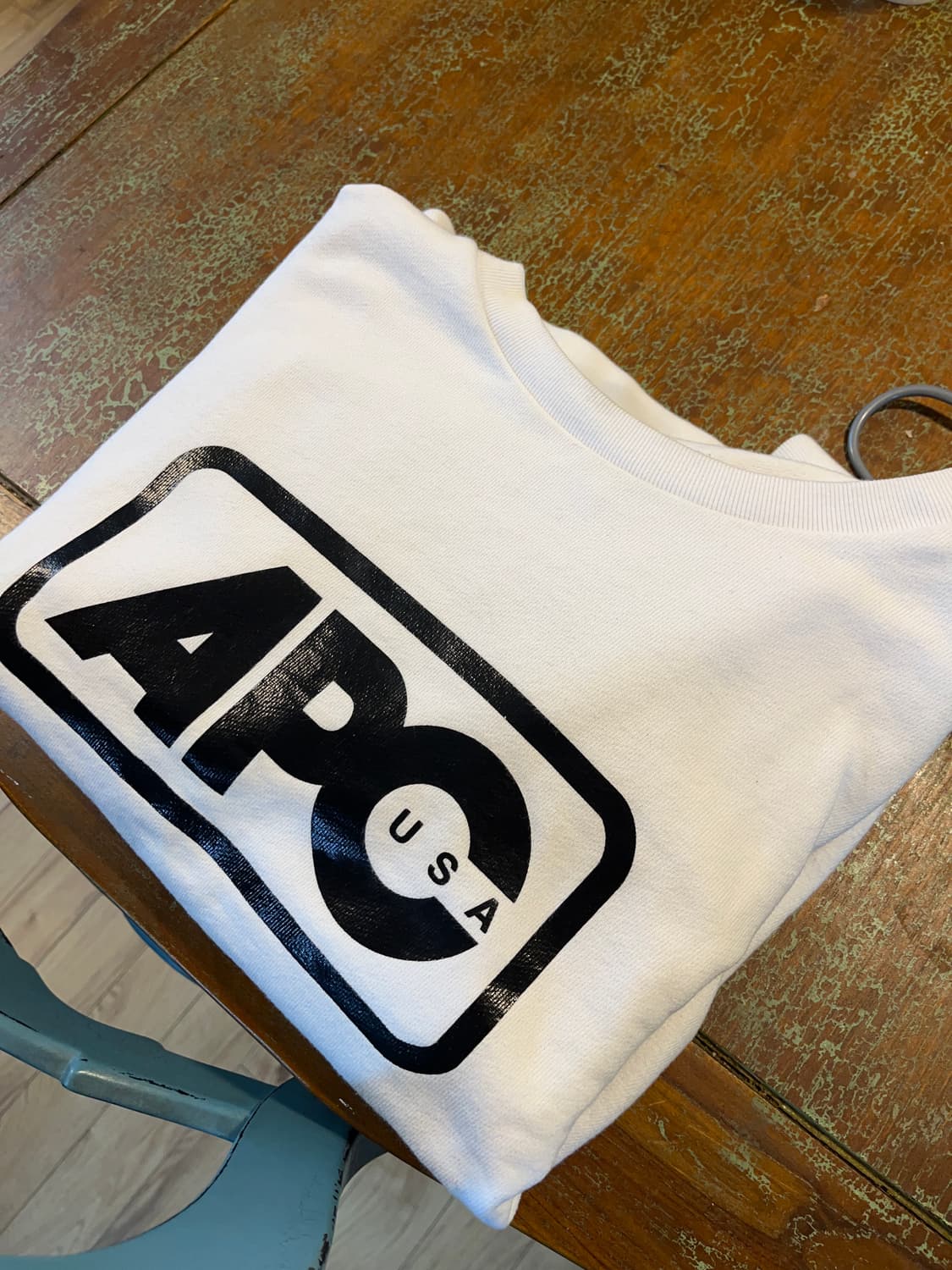 A.P.C. 아페쎄 맨투맨 made in usa. 상품이미지5