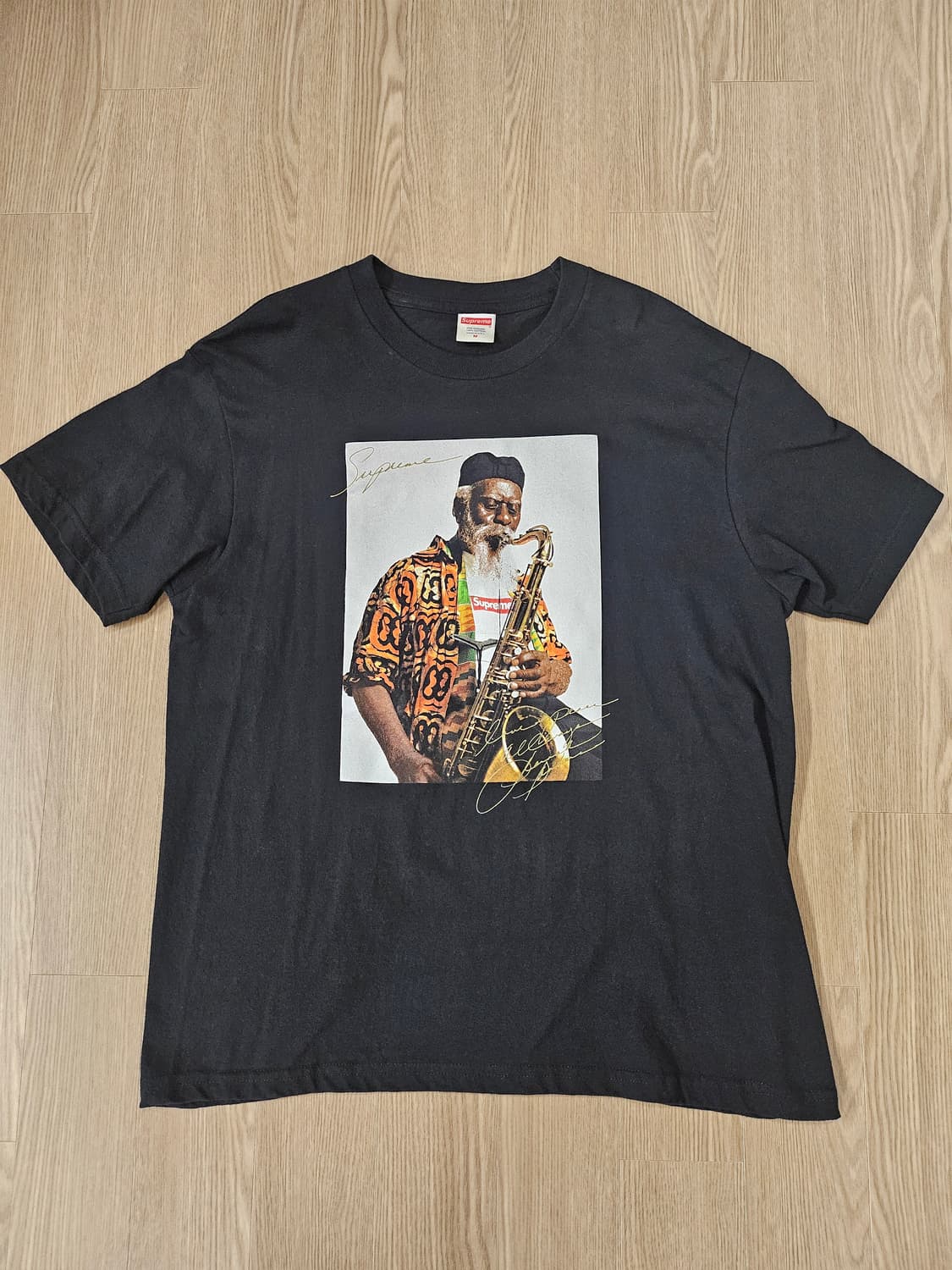 슈프림 파로아 샌더스 20FW 반팔 블랙 상품이미지2