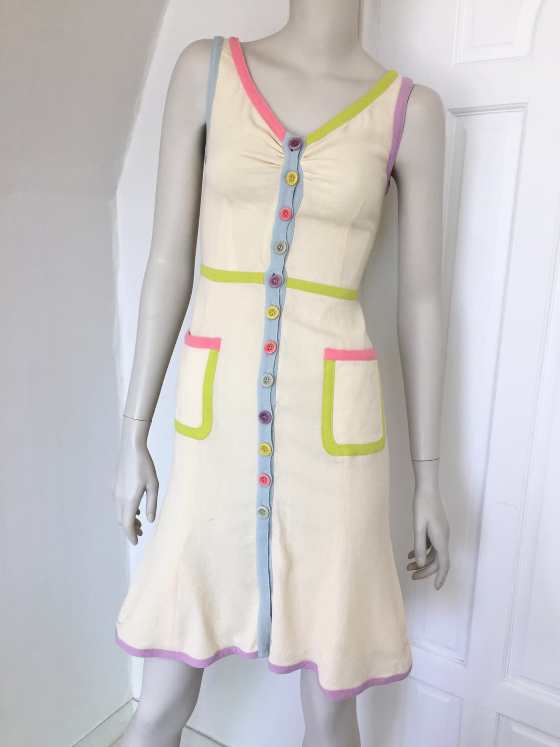 Moschino Colorful  Button Detail Dress 상품이미지3